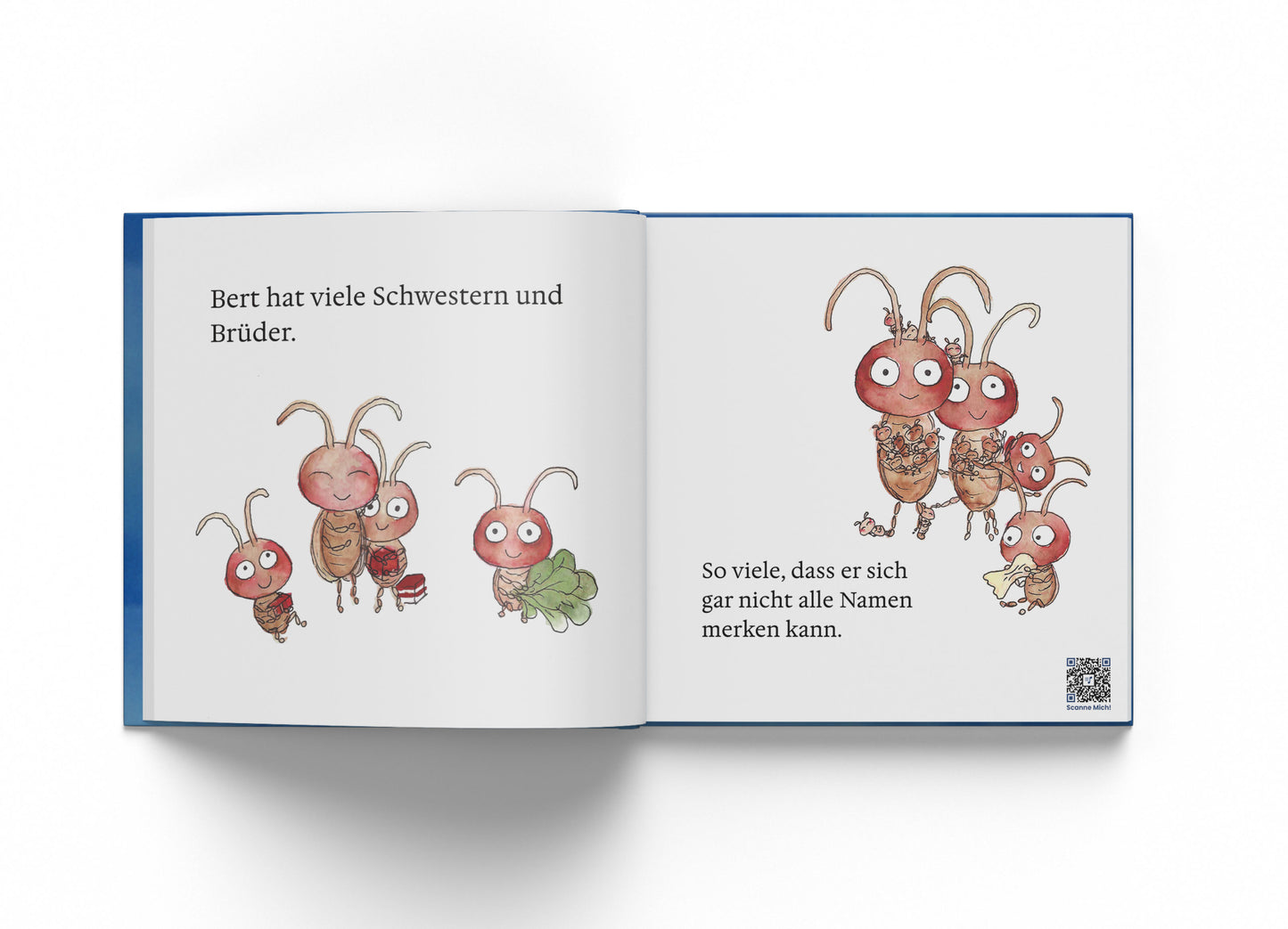 Kinderbuch "Bert findet seine große Liebe" (Bert die Schabe: Teil 1)