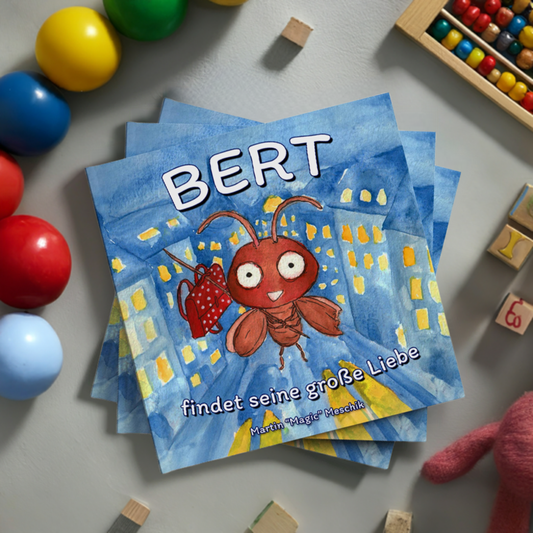 Kinderbuch "Bert findet seine große Liebe" (Bert die Schabe: Teil 1)
