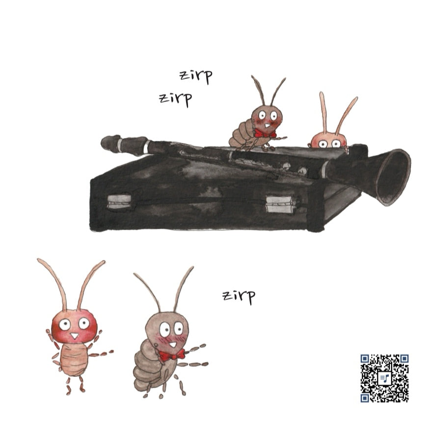 Kinderbuch "Bert und die Bigband" (Bert die Schabe: Teil 2)