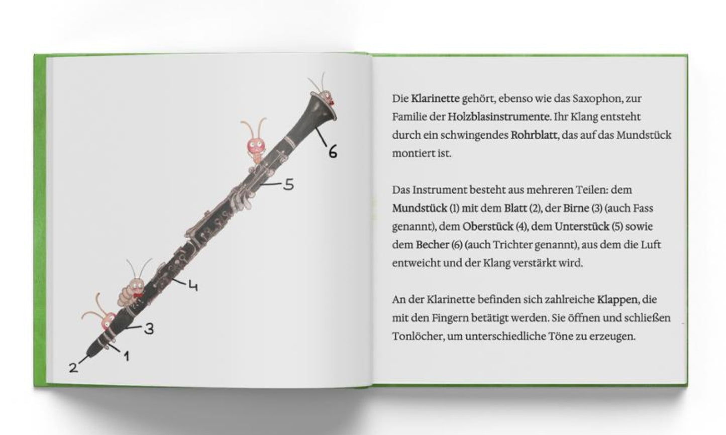Kinderbuch "Bert und die Bigband" (Bert die Schabe: Teil 2)